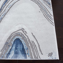 Cargar imagen en el visor de la galería, Tapete Craft Collection Design: Azul/Gris CFT845M
