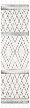 Cargar imagen en el visor de la galería, Tapete Casablanca Collection Design: Marfil/Negro CSB419A
