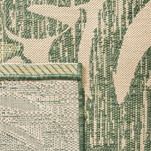 Cargar imagen en el visor de la galería, Tapete Courtyard Collection Design: Beige/Verde CY7560-32212
