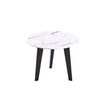 Mesa Lateral Adenn Marmol Blanco-Cristal