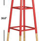 Emery Dipped Gold Leaf Bar Stool