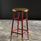 Emery Dipped Gold Leaf Bar Stool