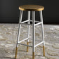 Emery Dipped Gold Leaf Bar Stool