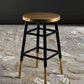 Emery Dipped Gold Leaf Counterstool