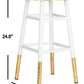 Emery Dipped Gold Leaf Counterstool