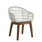 SILLA DE TECA Y POLYRATTAN JORDAN