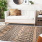 Tapete Kilim Collection Design: KLM752A Natural/Carbon