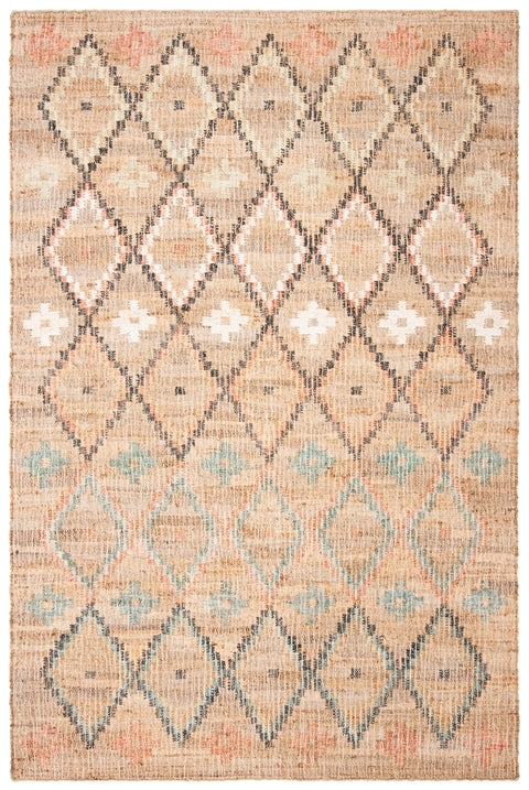 Tapete Kilim Collection Design: KLM753A Natural/Azul