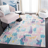 Tapete Lillian Collection Design: LLN375U Rosa/Turquesa