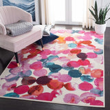 Tapete Lillian Collection Desing: LLN377Q Rosa/Azul