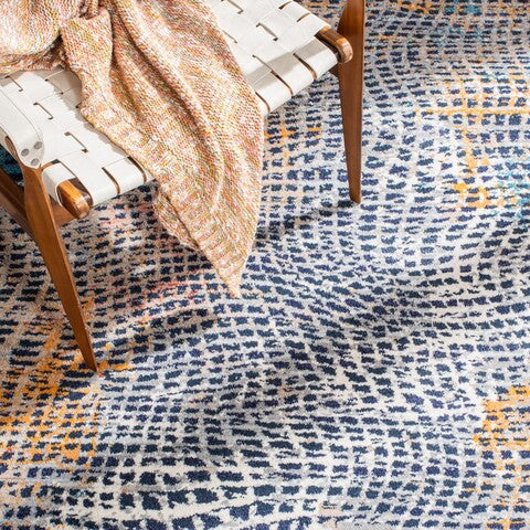 Tapete Madison Collection Design: MAD495B Beige/Azul