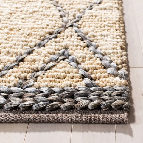 Tapete Natural Fiber Collection Design: NF956F Natural/Gris