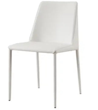 Nora Dining Chair Black Vegan Leather - Set Of Two