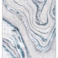 Tapete Orchard Gris/Azul