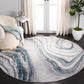 Tapete Orchard Gris/Azul