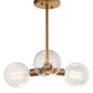 HARKIN 3 LIGHT 18-INCH DIA ADJUSTABLE PENDANT