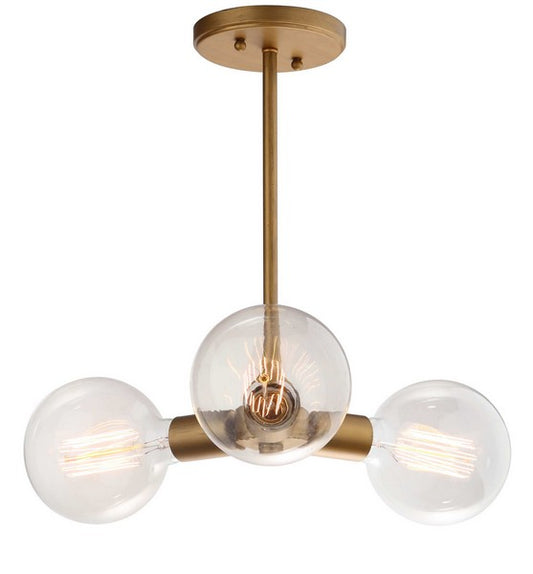 HARKIN 3 LIGHT 18-INCH DIA ADJUSTABLE PENDANT