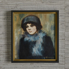 Cargar imagen en el visor de la galería, Lienzo Enmarcado Mujer 1914
