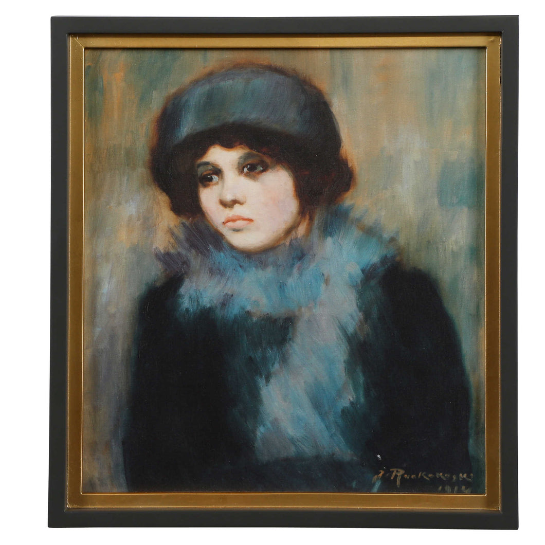Lienzo Enmarcado Mujer 1914