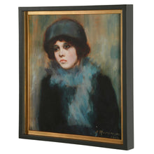 Cargar imagen en el visor de la galería, Lienzo Enmarcado Mujer 1914
