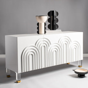 Saturn Wave Acrylic Sideboard