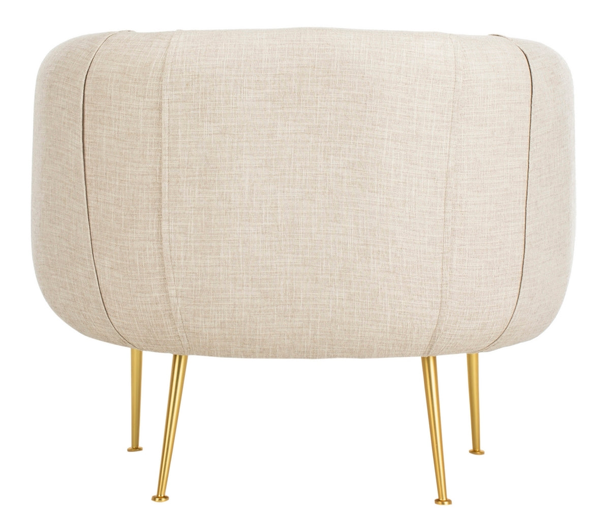 Silla decorativa de mezcla de poliéster Alena