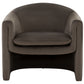 Silla decorativa de terciopelo Laylette