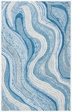 Cargar imagen en el visor de la galería, Tapete Soho Collection Desing: SOH879M Azul/Marfil
