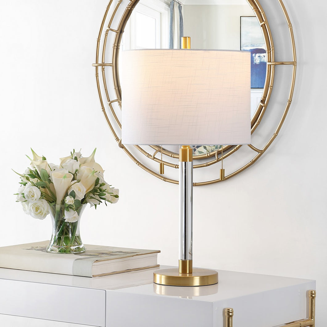 BIXBY GLASS TABLE LAMP