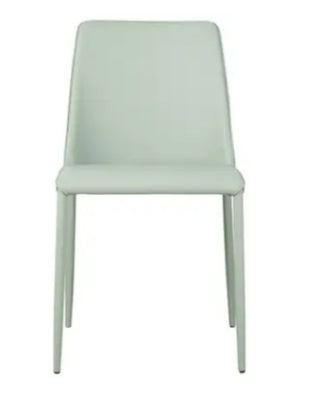 Nora Dining Chair Black Vegan Leather - Set Of Two